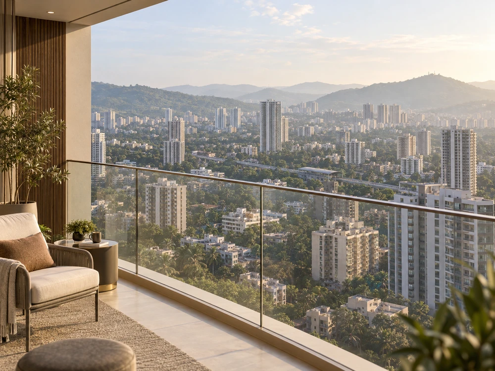 View from the tower — Arvind Goregaon West
